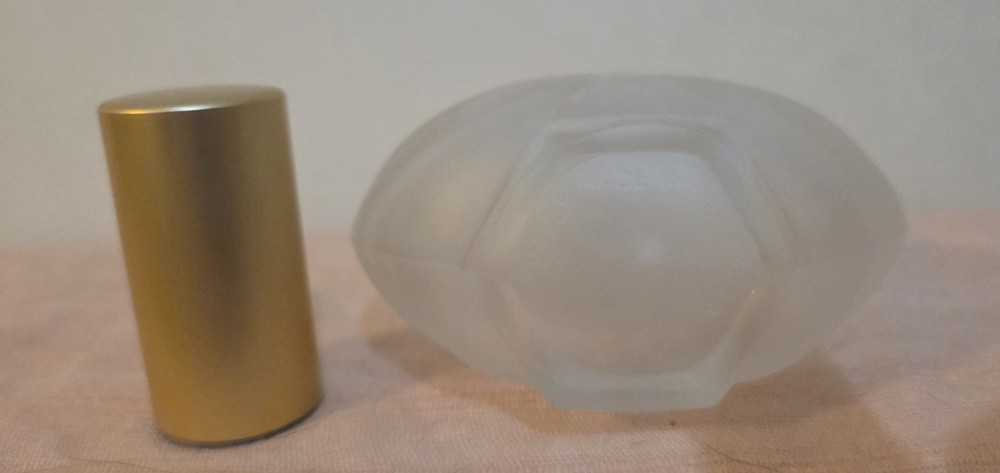 Frosted Glass Perfume Bottle.