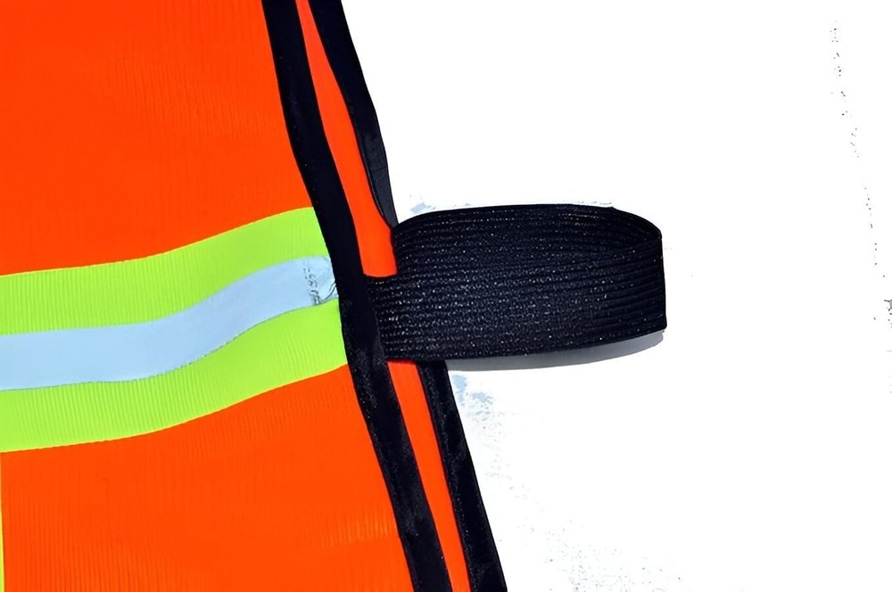 Multi-Function Pocket Reflective Safety Vest - ANSI Class II Certified Orange
