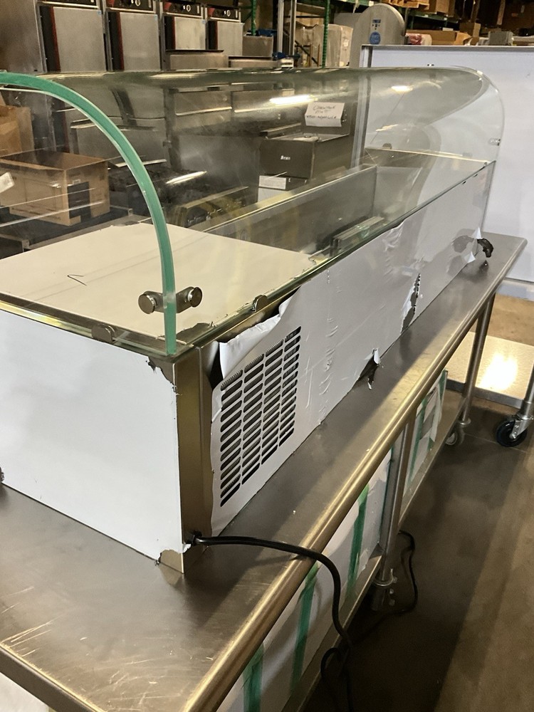Preprite Prc60 5' Self Contained Refrigerated Condiment Rail