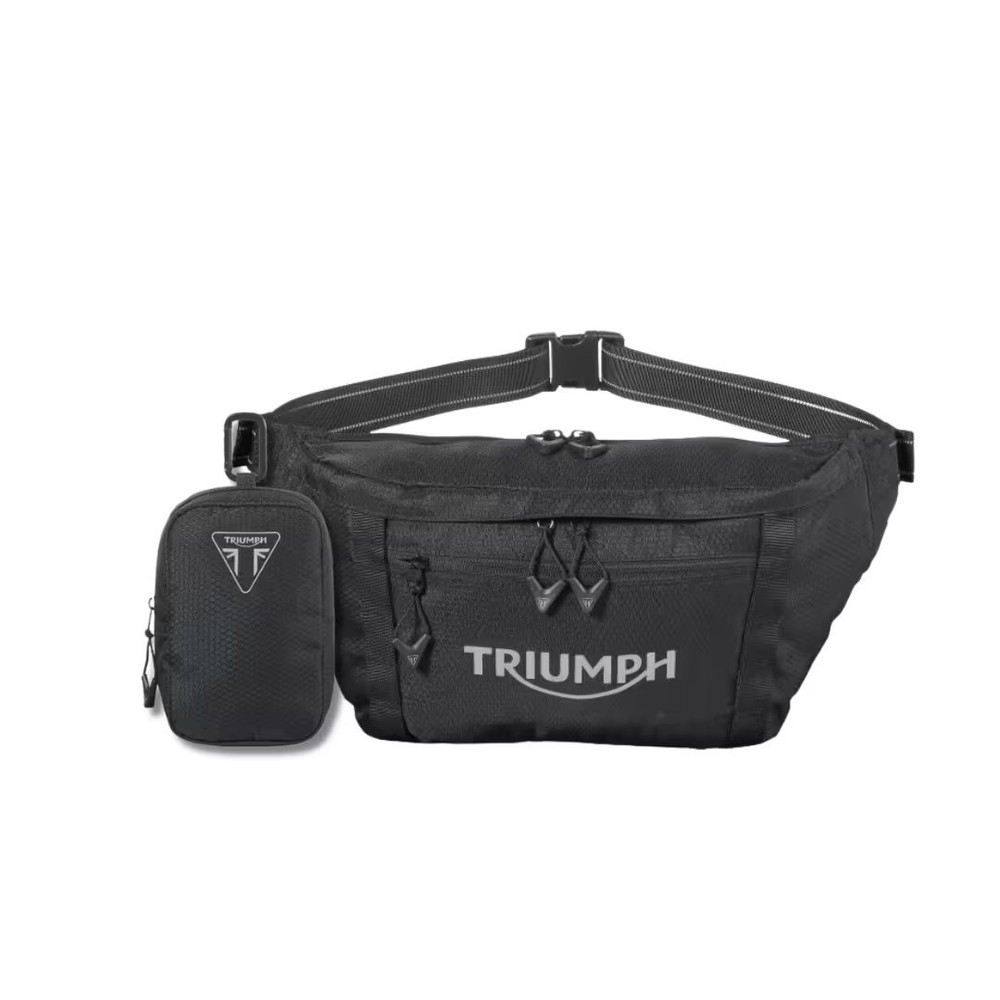 Genuine Triumph Black Packable Sling Bag Purse MLUA24008