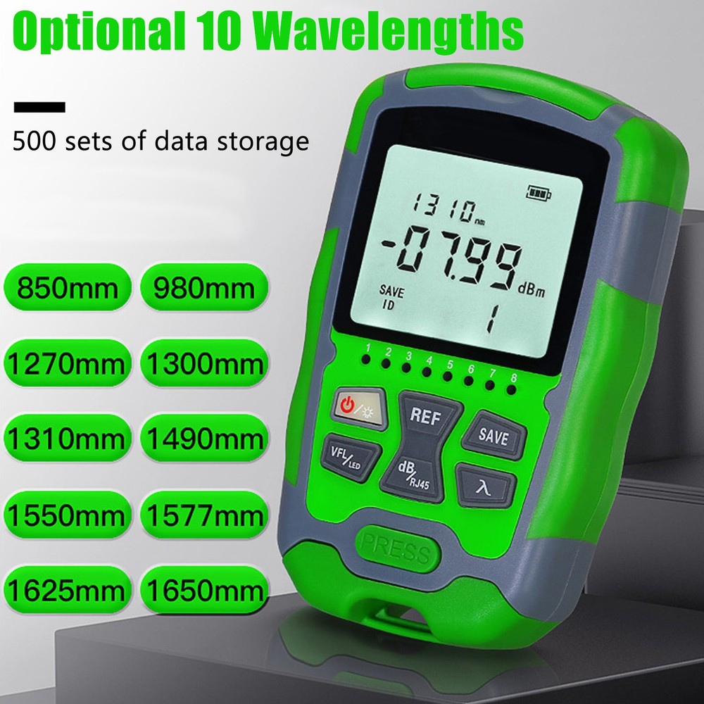 Mini Multifunctional Optical Power Meter For Fiber Optic Testing Trending❀