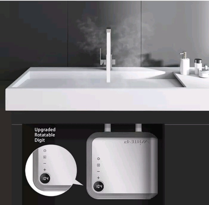 New Wintemp Tankless Electric Water Heater Model KFU135 0.26 GPM 30A