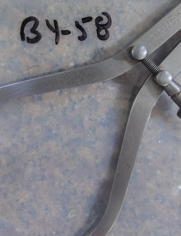 🗽VINTAGE CRAFTSMAN 6" OD CALIPER GREAT CONDITION