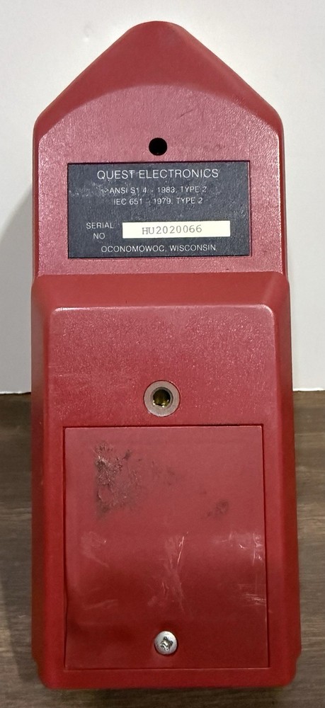 TESTED - Quest Technologies Model 2700 Impulse Sound Level Meter - NO MIC.