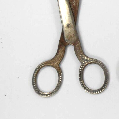 Vintage 3 Small Scissors 1 Marked USA Rusty