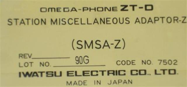 Iwatsu SMSA-Z - 7502 Module