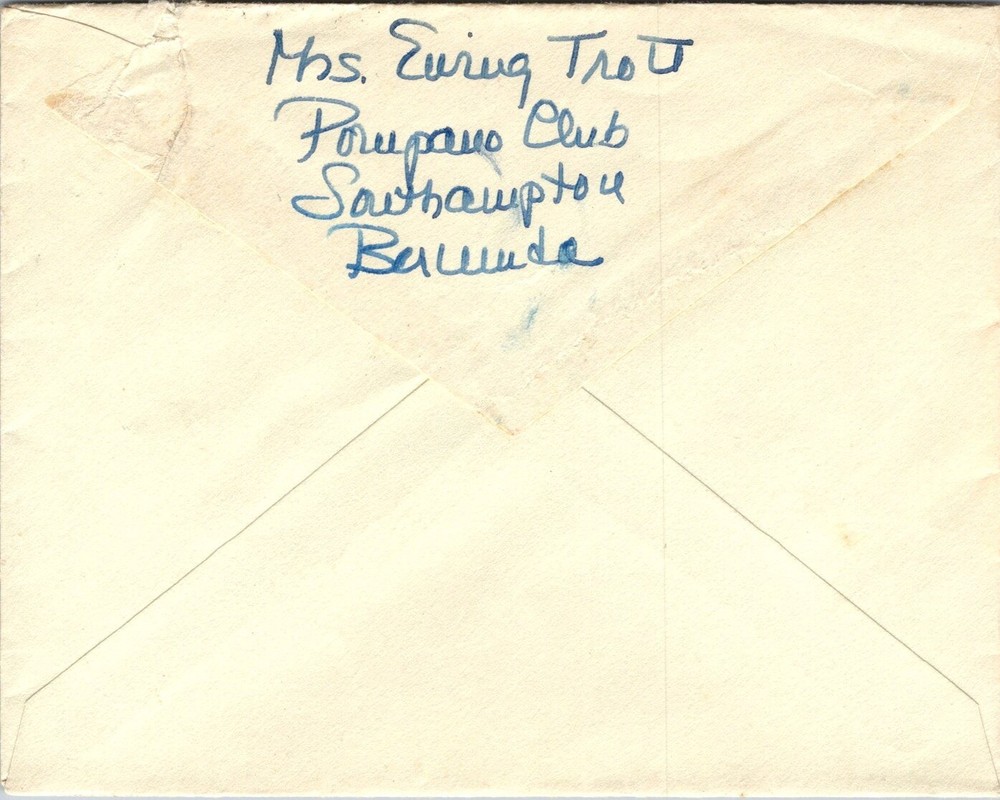 Bermuda 1956 - Airmail - Hamilton - J8419