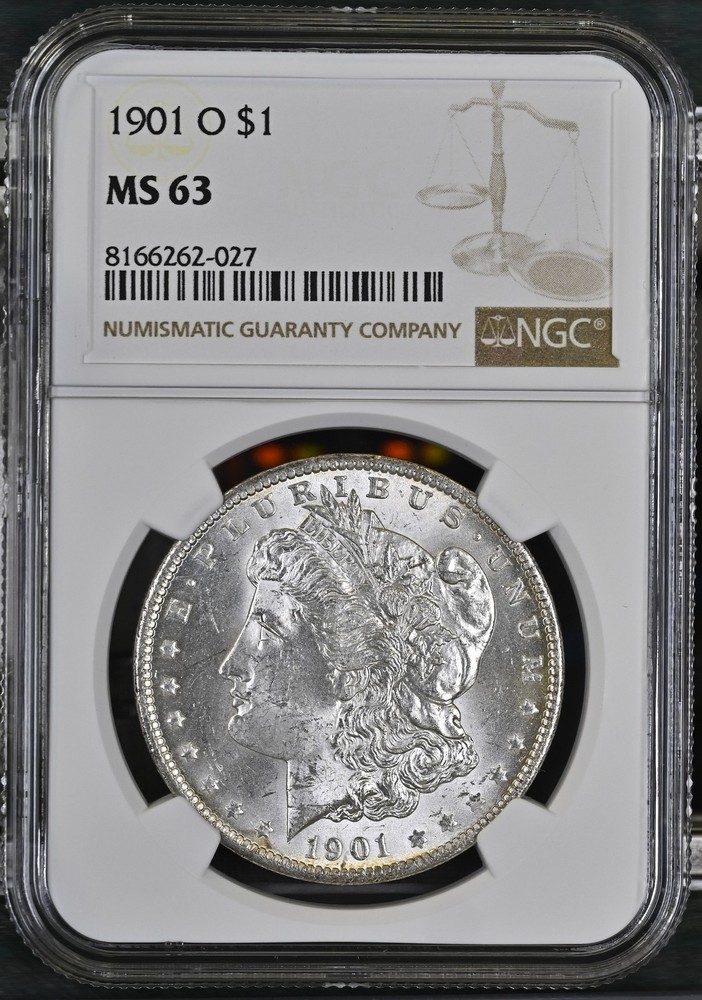 1901 O Morgan Silver Dollar NGC MS-63