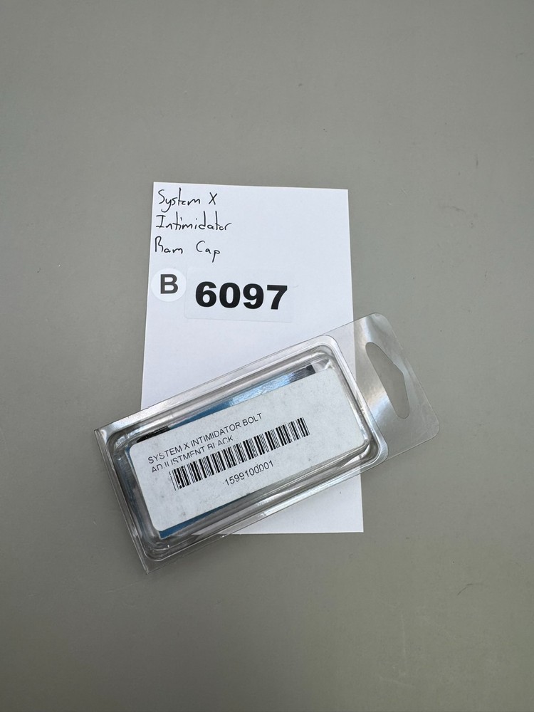 System X Intimidator Ram Cap-Gloss Black