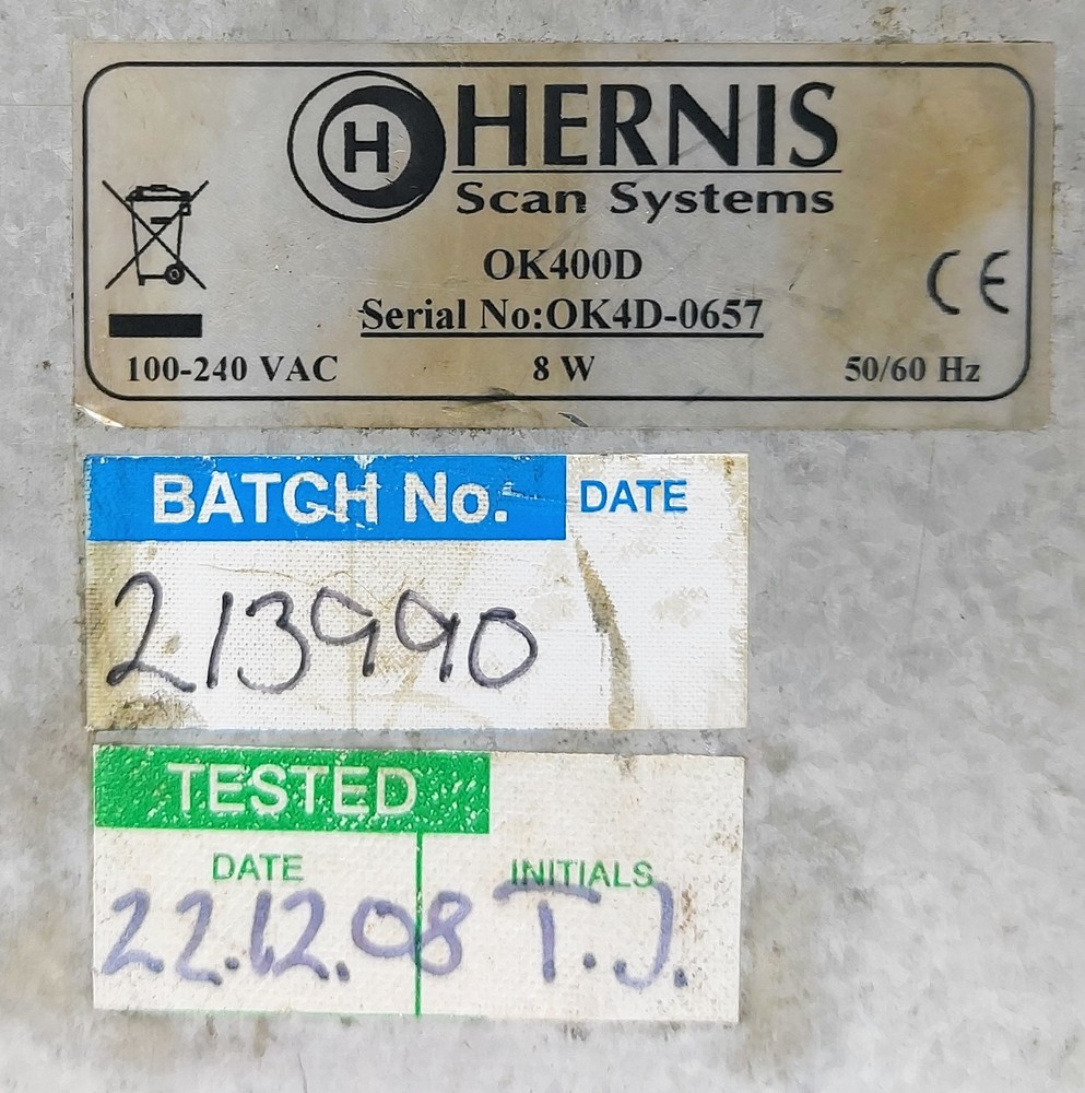 Hernis Scan System OK400D CCTV Controller