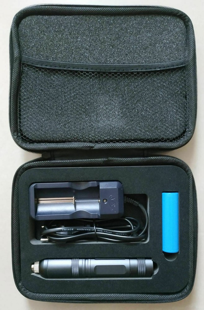 Portable cold led light source with battery for endoscope