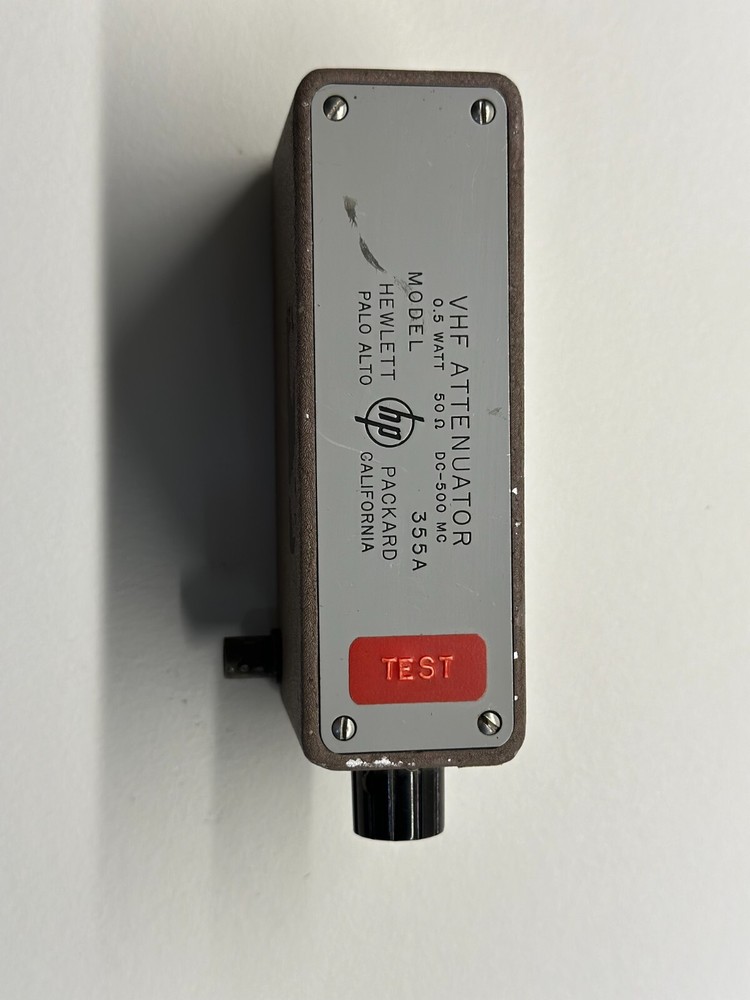 HP 355A HP VHF ATTENUATOR