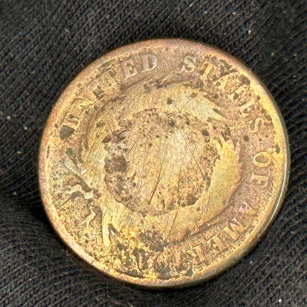 1868 TWO CENT PIECE