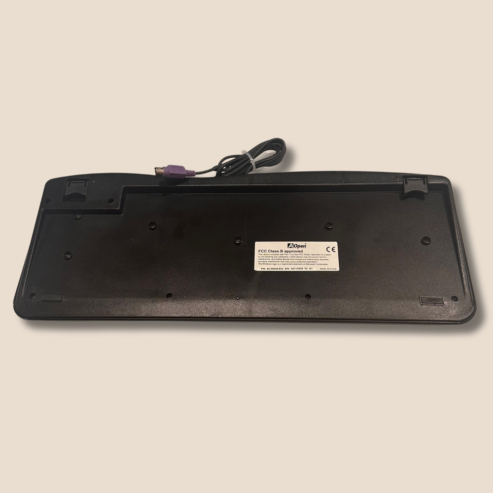 AOpen 3 Keyboard Bundle (KM-826) Wired PS/2 Port Plug & Play Connection