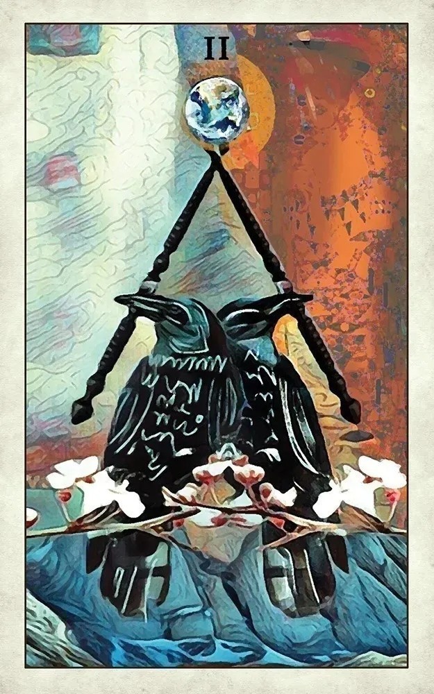 Crow Tarot Card Deck, Boxed Set with Deck and Book!