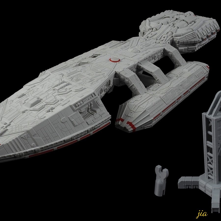 1/3600 Battlestar Galactica(1978) Assemble Model Kit W/base 3D Printing