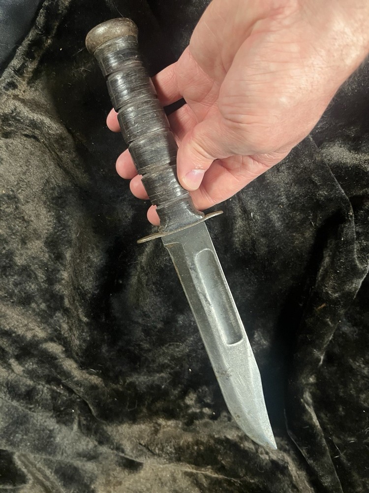 KABAR USN MK2 GUARD MARKED KNIFE