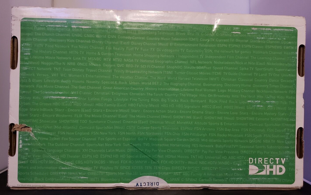 DIRECTV MPEG-4 HD (HD) Receiver REMOTE MISSING