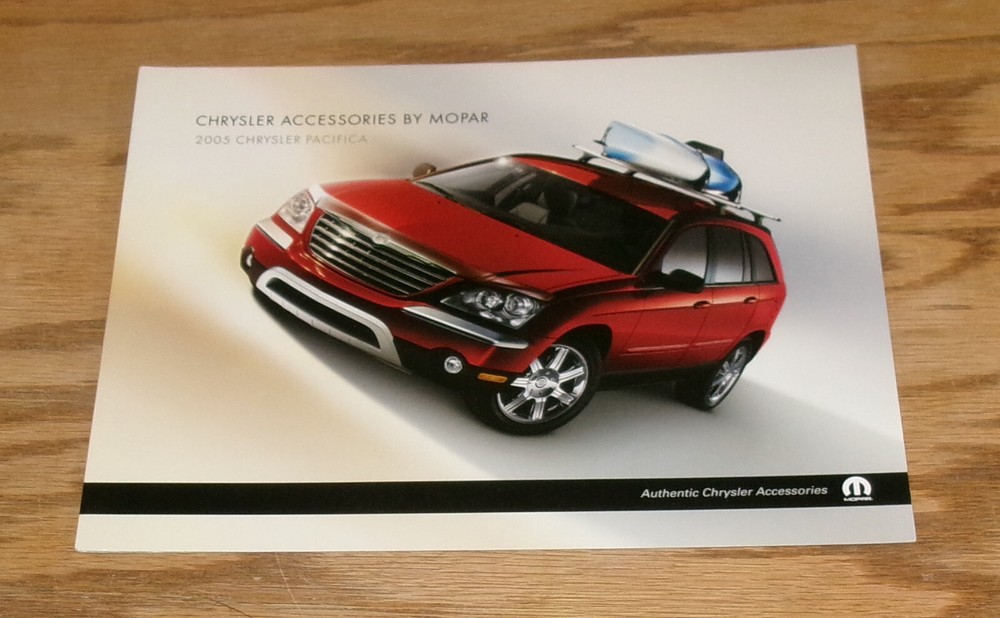 Original 2005 Chrysler Pacifica Mopar Accessories Sales Brochure 05