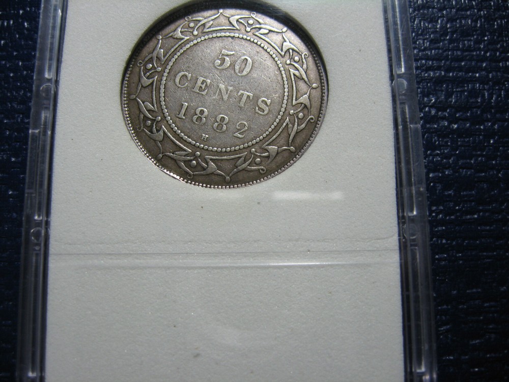 1882 H Newfoundland coin set