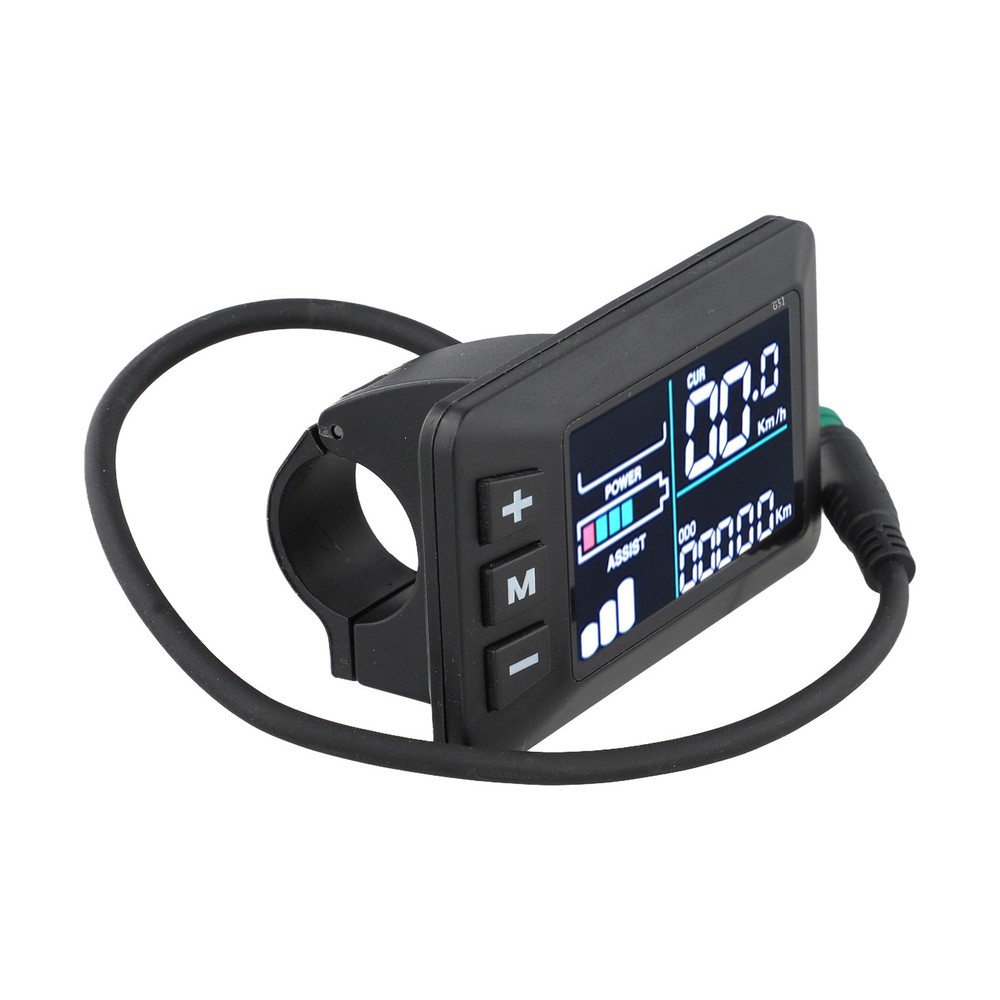 5 Pin Waterproof LCD Display for E Bikes Supporting 24V 36V 48V Voltage