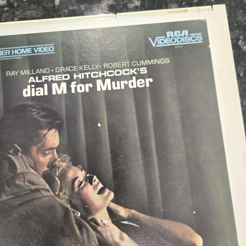 Dial M For Murder ced videodisc Rca Selectavision Grace Kelly