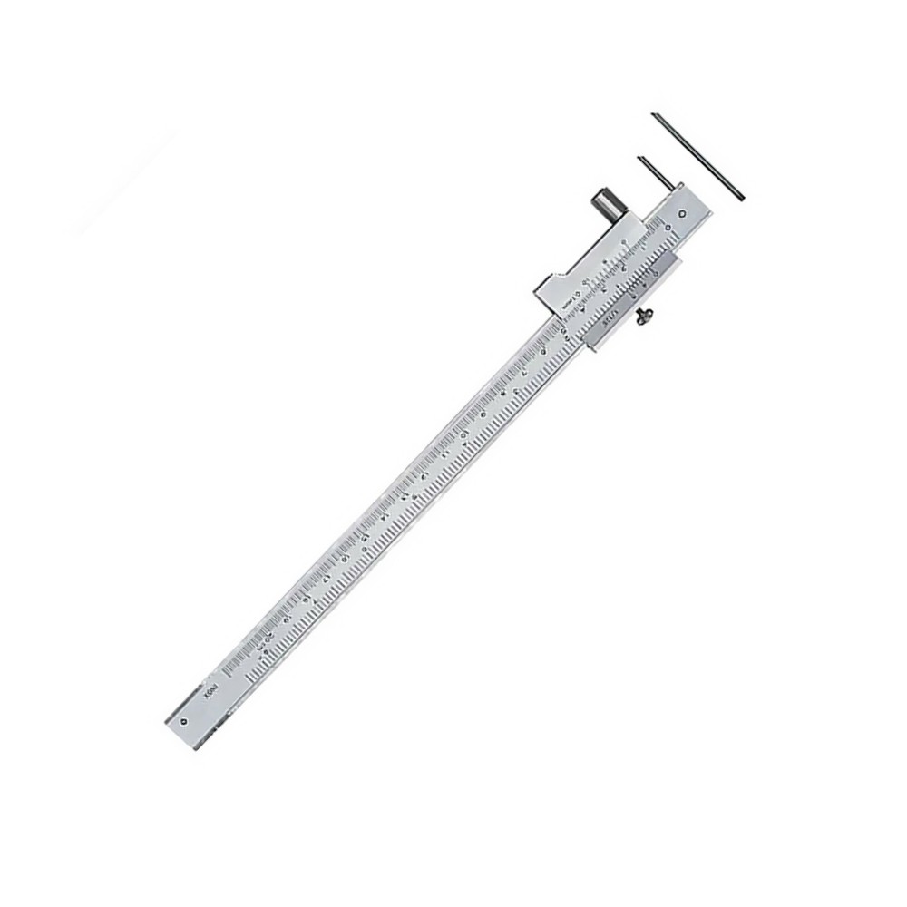 0-200mm Marking Vernier Caliper With Carbide Scriber Parallel Marking Gauging