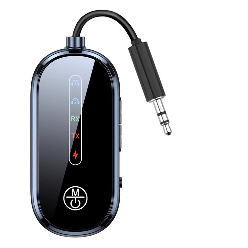 Wireless Bluetooth 5.4 Transmitter Receiver Adapter Audio 3.5mm Jack Aux NEW