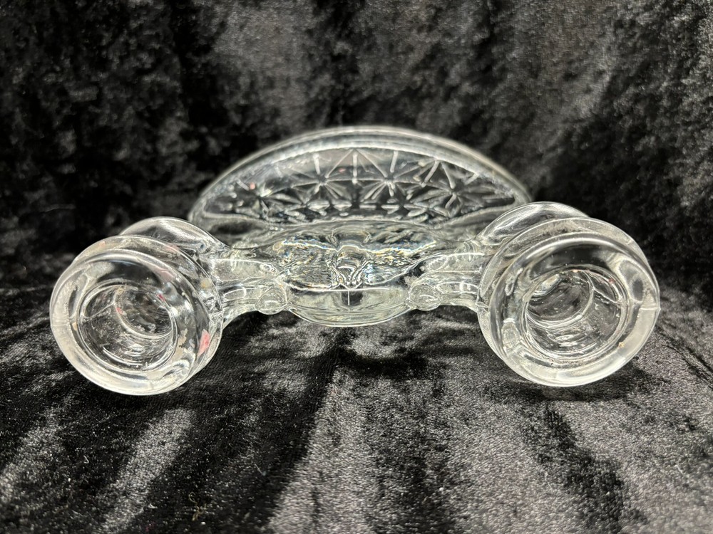 L.E. SMITH Double Candle Holder Candelabra