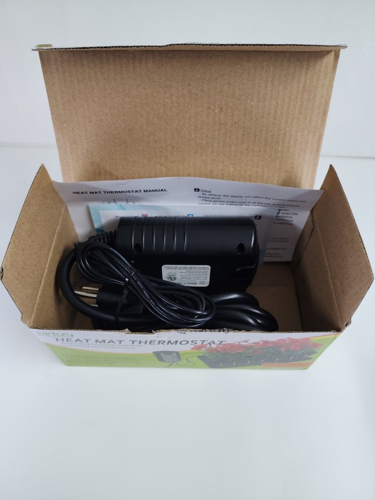 Century Digital Seedling Heat Mat Reptile Thermostat Temperature Controller
