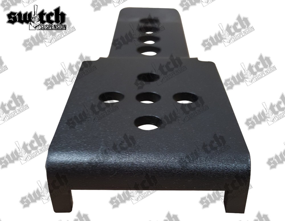 Universal Leaf Spring Lower "Tongue" Bag Brackets Pair for Air Springs