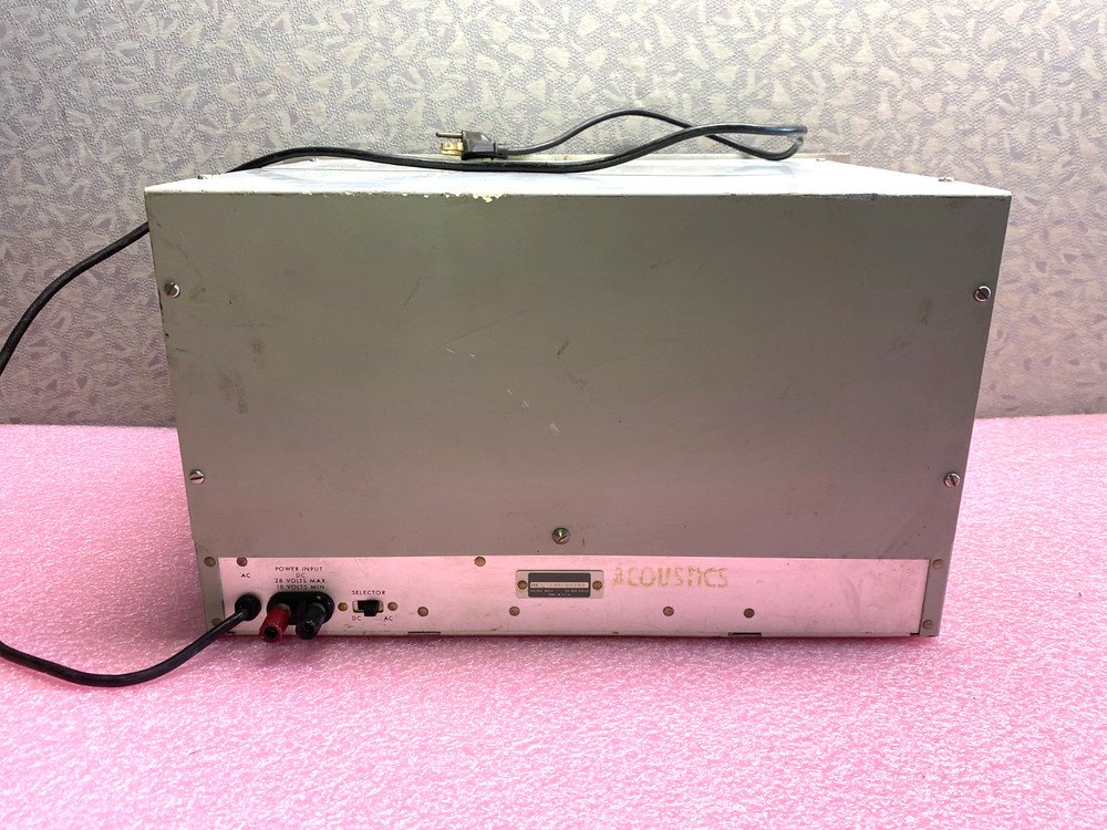 HEWLETT PACKARD 302A WAVE ANALYZER
