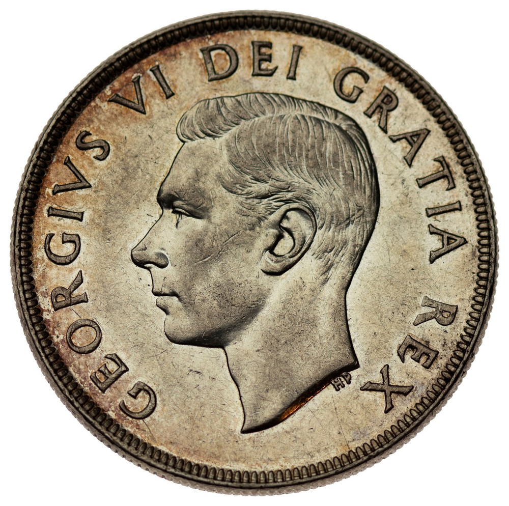 Canada - Dollar 1952 - George VI, Silver