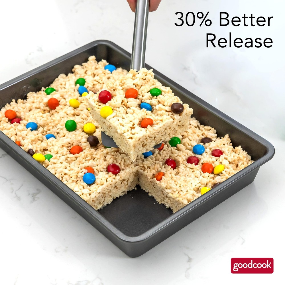 PRO Oblong Baking Pan Nonstick Warp & ScratchResistant DishwasherSafe Carbon ...