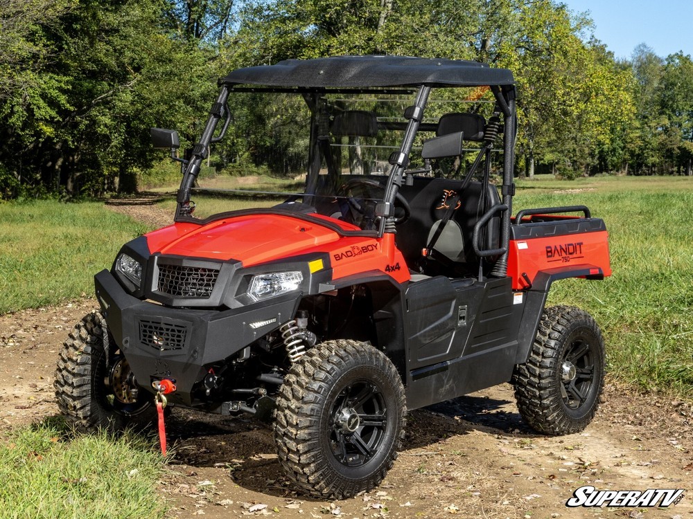SuperATV Scratch-Resistant Full Windshield for Bennche Cowboy/2016+