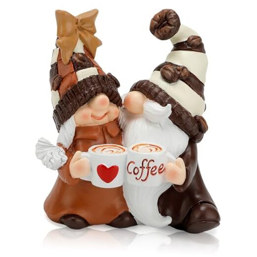 Coffee Gnomes Coffee Bar Decor Accessories Spring Summer Gnome Decorations