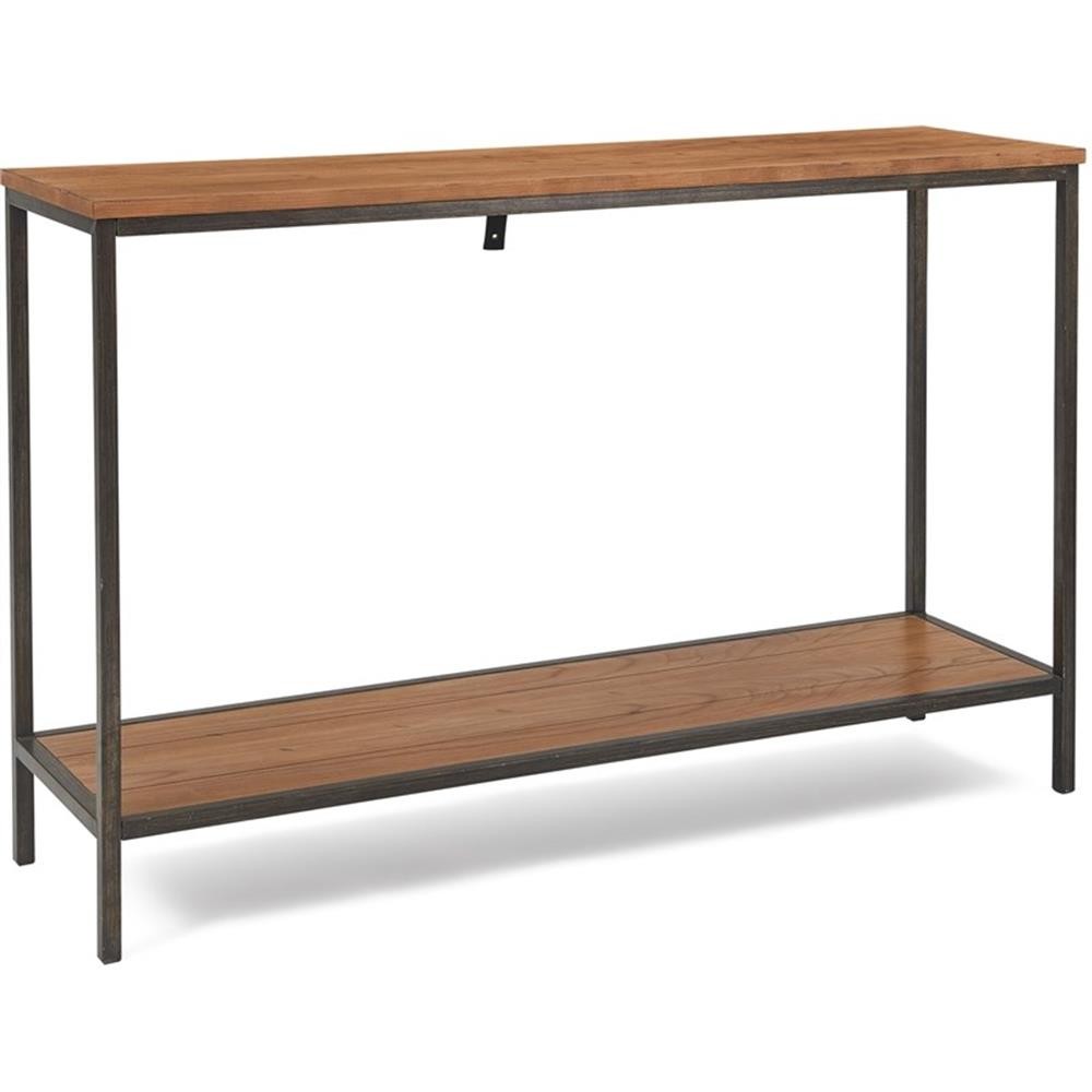 ClickDecor Nolan 2-Tier Console Table Brown