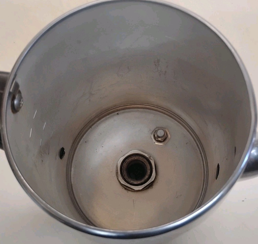 Vintage Dominion Aluminum Electric Percolator Coffee Maker
