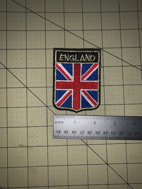 England shoulder Patch. New Pre-Owned