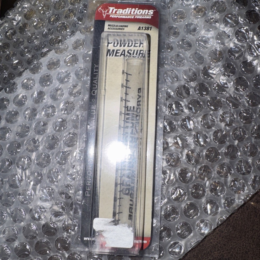 Traditions Muzzleloading Composite Powder Measure A1381 ~ FREE Ship