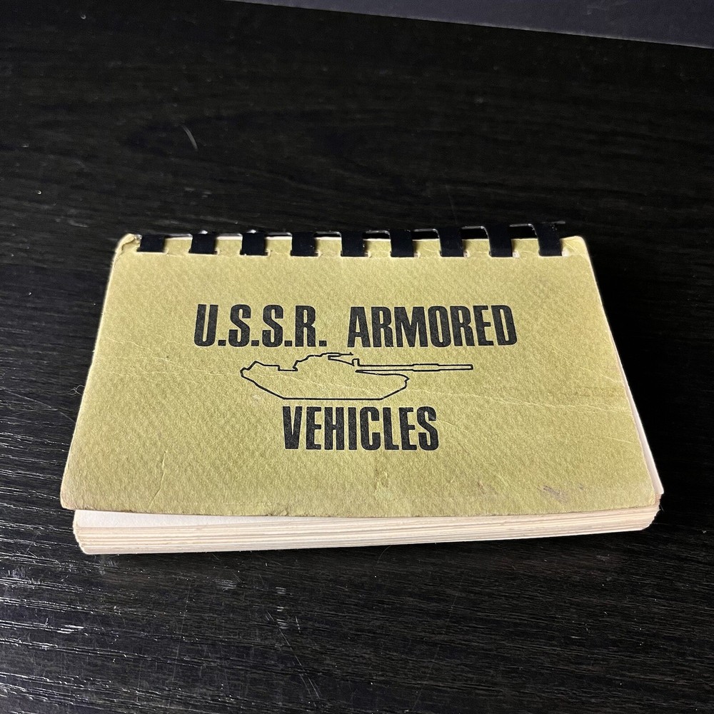 Soviet Armored & Tactial Vehicles Visual Reference Handbook 1985 I.D.Tech Inc