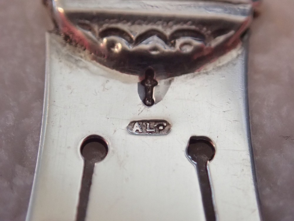 Dutch solid silver or sterling windmill book mark
