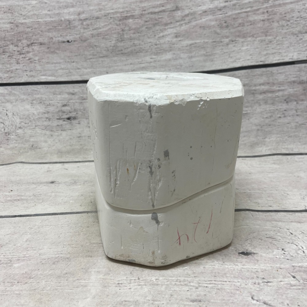 2002 Ann Original Mold Ceramic Casting Mold Santa Snowman #924