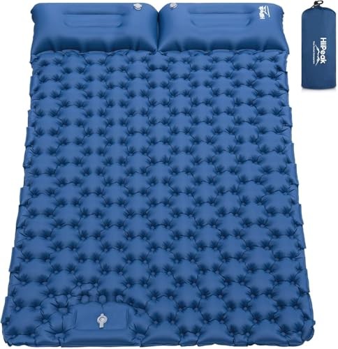 Sleeping Pad for Camping- Ultralight Inflatable Sleeping Mat with Built-in