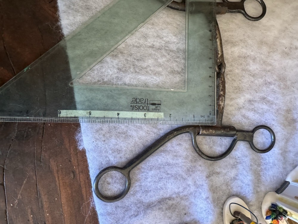 Western Loomis Cheek Vintage 5” Nice Bit