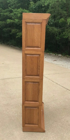 Antique Oak Stacking Lawyers Bookcase