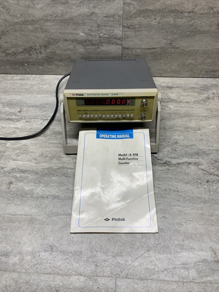 Protek B-818 Multi Function Counter, Used, See Description