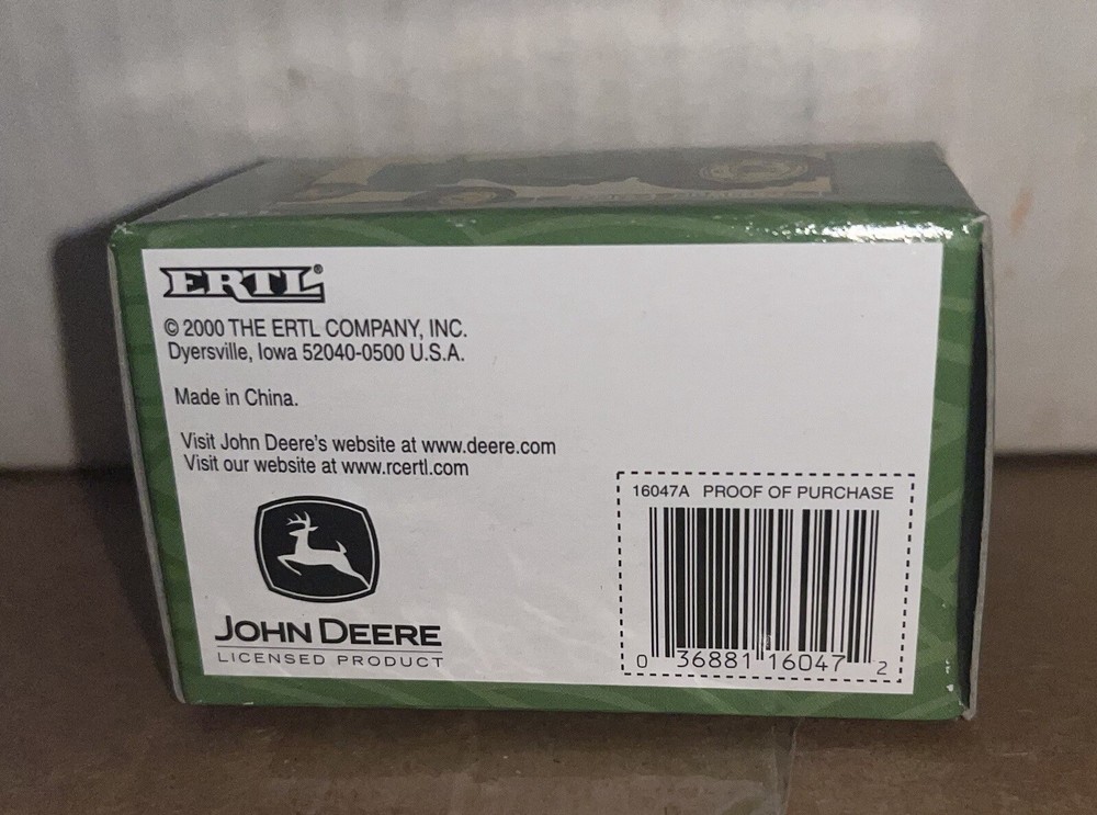 ERTL John Deere 60 NFTM 2000 1/64 NIB
