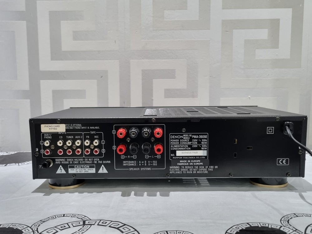 Denon PMA-350SE Precision Audio Component/integrated Amplifier With Remote.