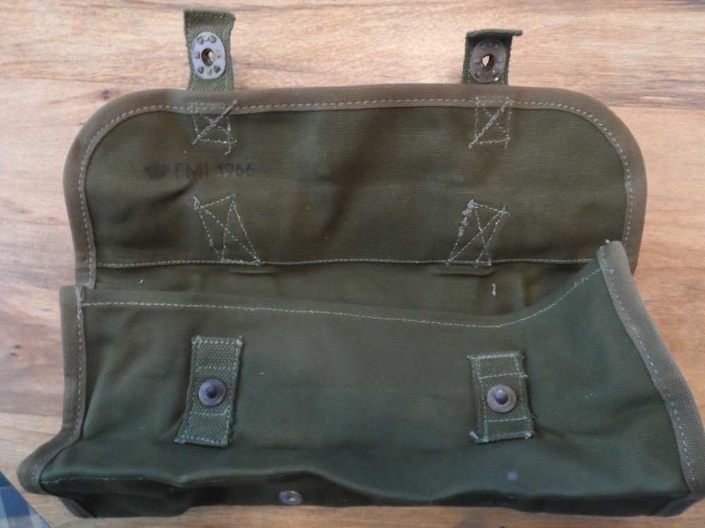 MILITARY TOOL BAG, CANVAS, MULE/JEEP